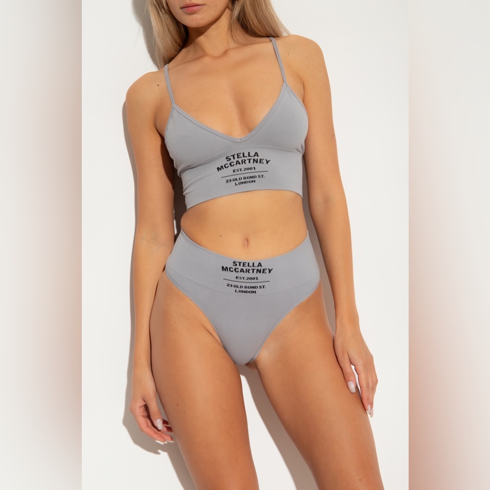 Stella McCartney Seamless Cotton Soft Cup Bra